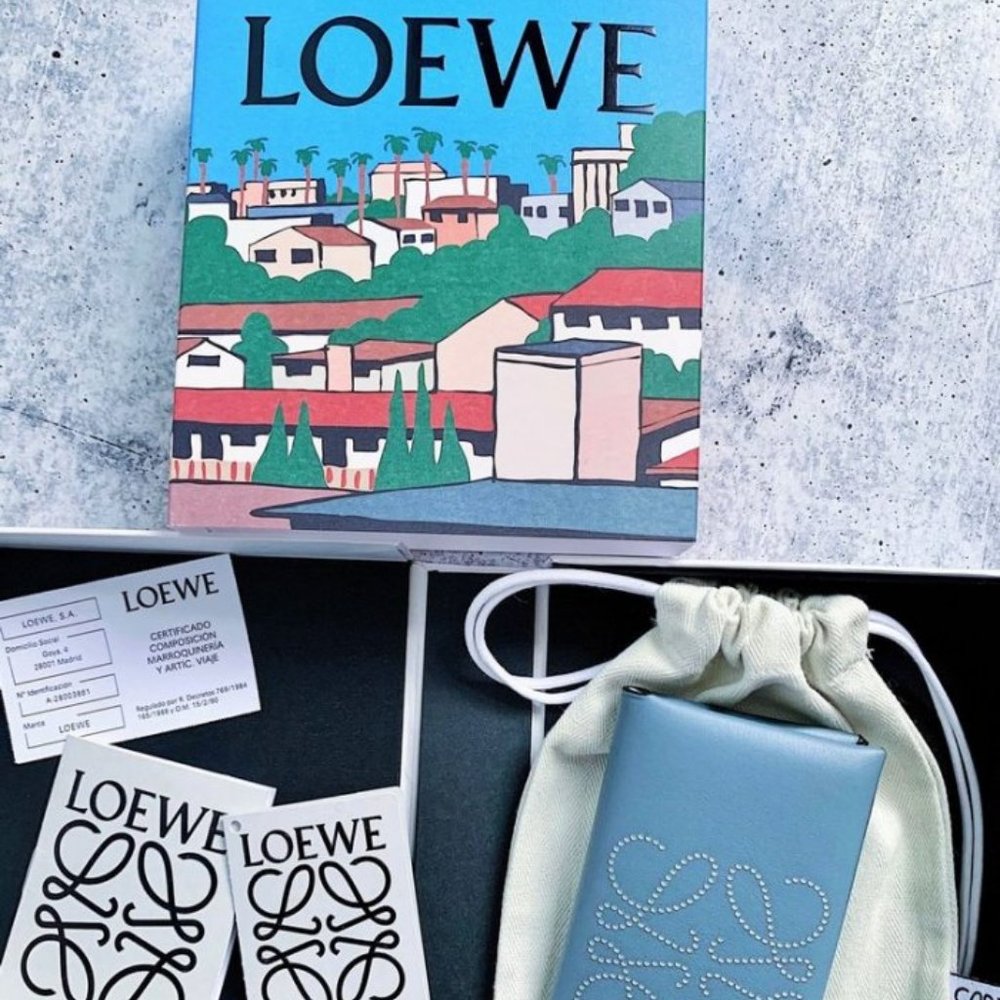 Loewe Brand Bifold Card Case